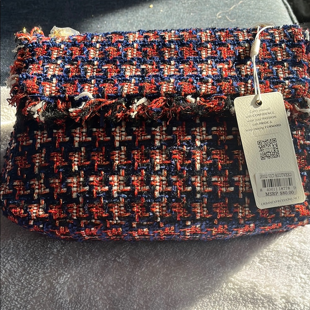 COPY - Multicolor Tweed Bag